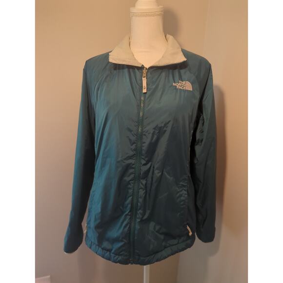 Jackets & Blazers - Northface aquamarine windbreaker zipup jacket